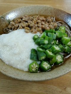 ネバネバぶっかけ蕎麦-レシピのメイン写真
