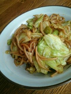 BBQの〆の味♪焼肉のたれ焼きそば-レシピのメイン写真
