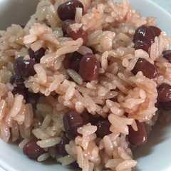 รูปของ ＊お赤飯＊炊飯器で後混ぜ簡単