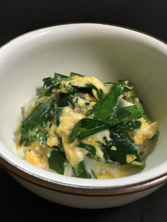 シンプル✖️簡単ニラ卵丼-レシピのメイン写真