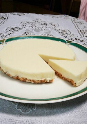 クリームチーズ100gでレアチーズケーキ-レシピのメイン写真