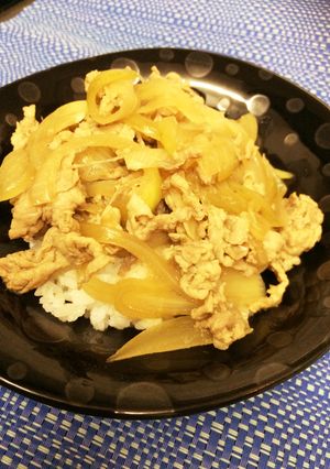 めんつゆで簡単☆子供も大好き！豚丼！！！-レシピのメイン写真