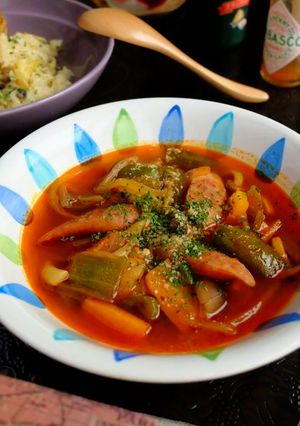 美味しくお野菜♡ナポリタンスープ！-レシピのメイン写真