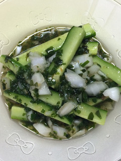 オカワカメの酢の物 ゴマ風味-レシピのメイン写真