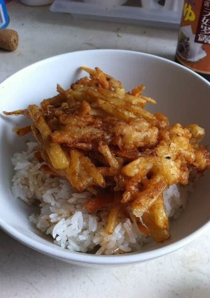 手抜き目分量） 野菜かき揚げ丼-レシピのメイン写真
