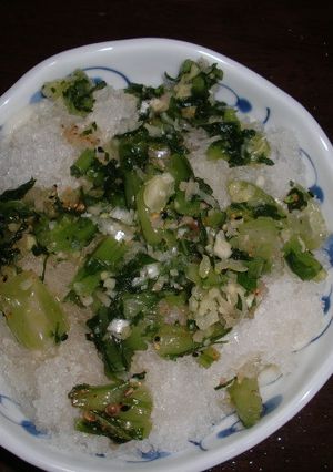 異常に暑い夏にかき氷うどん-レシピのメイン写真