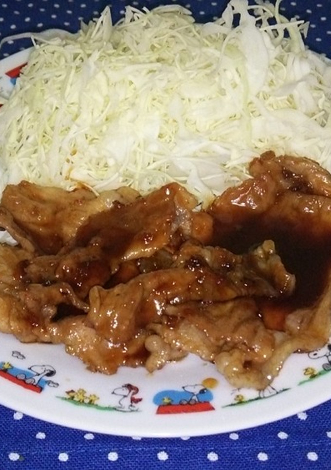 豚のわさび焼き-レシピのメイン写真