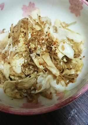 お酒のお供にしらすとキャベツのマヨ炒め-レシピのメイン写真