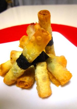梅シソの鶏まきあげ-レシピのメイン写真