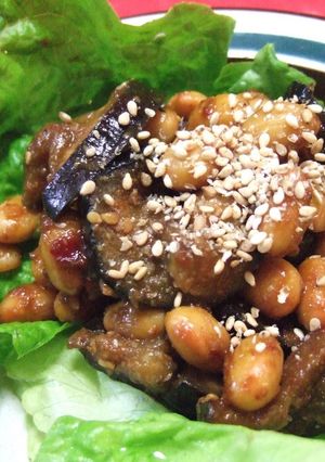 茄子と大豆の味噌炒め☆-レシピのメイン写真
