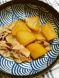 大根と豚肉の煮物-レシピのメイン写真