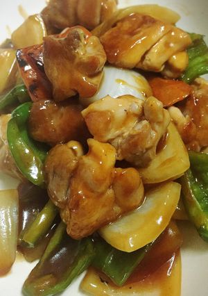 酢鶏(酢豚風鶏の甘酢炒め)-レシピのメイン写真