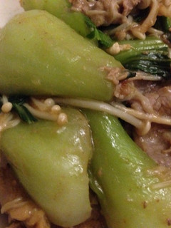 ユキちゃんの味:牛肉とチンゲン菜炒め-レシピのメイン写真