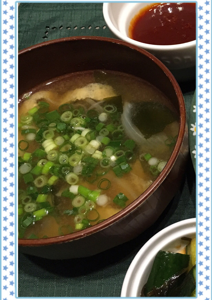 簡単！基本のお味噌汁！-レシピのメイン写真