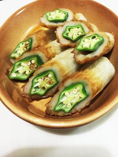 レンジにまかせて!オクちくわ~♡-レシピのメイン写真