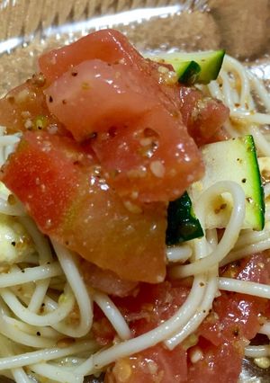素麺サラダ☆トマトときゅうりで-レシピのメイン写真