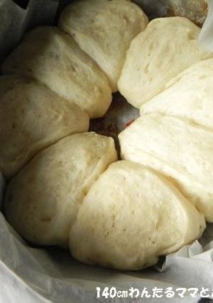 アウトドアで簡単★ふわふわポリ袋パン-レシピのメイン写真