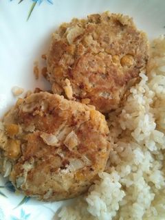 冷凍保存可☆ヘルシーひよこ豆ハンバーグ-レシピのメイン写真