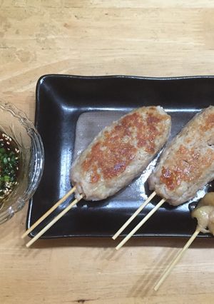 簡単おつまみ手作りつくね-レシピのメイン写真