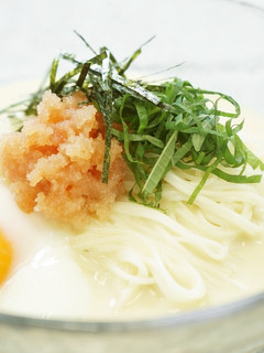 明太豆乳そうめん-レシピのメイン写真