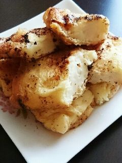 ポテサラリメイク!油揚げのはさみ焼き-レシピのメイン写真