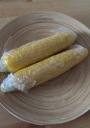 レンジで とうもろこしの茹で方-レシピのメイン写真