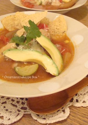 ChickenTortillaSoup-レシピのメイン写真