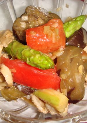 夏にさっぱり♪冷野菜の中華風あえもの-レシピのメイン写真