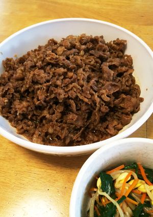 給食のビビンバ-レシピのメイン写真