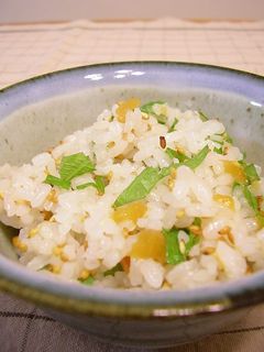 簡単♪梅しそご飯-レシピのメイン写真