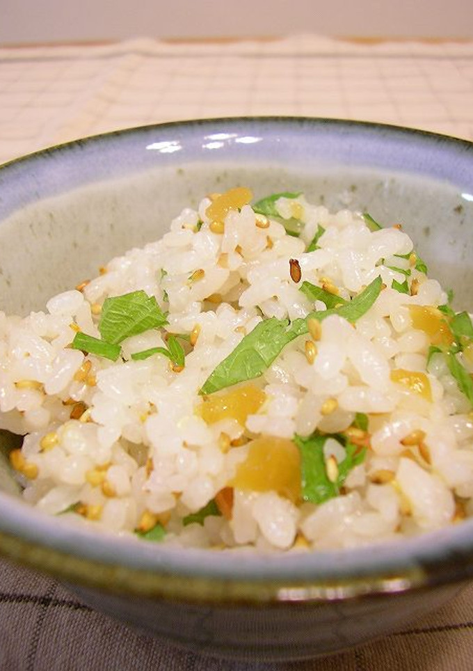 簡単♪梅しそご飯-レシピのメイン写真
