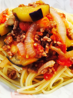 生トマトとナスのパスタ-レシピのメイン写真