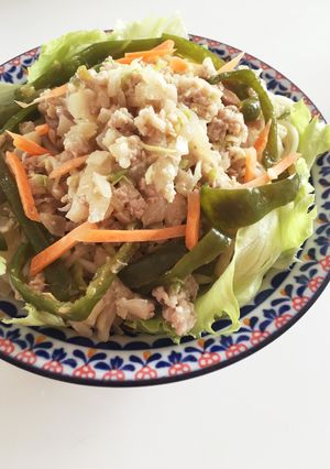 あまった餃子の具で簡単アレンジ☆肉うどん-レシピのメイン写真