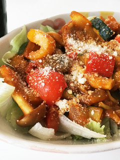 かんたん♪夏野菜のカレーサラダ丼!-レシピのメイン写真