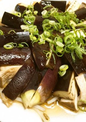 【麺つゆ★あまかつゆ】さっぱり蒸し茄子-レシピのメイン写真