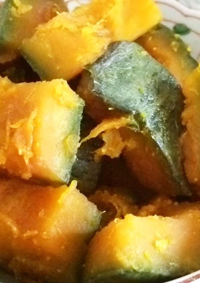簡単比率♪冷めても美味しいかぼちゃの煮物-レシピのメイン写真