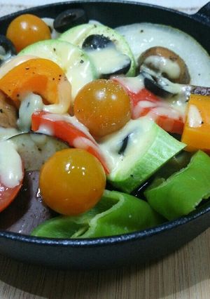 簡単✨オリーブオイルで焼き野菜-レシピのメイン写真