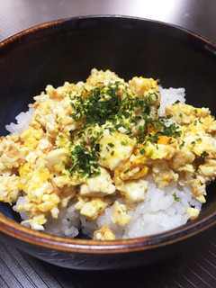 簡単!豆腐そぼろ丼-レシピのメイン写真