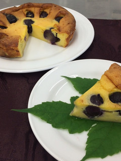 ぶどうのふるふるケーキ-レシピのメイン写真