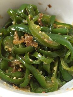 ピーマンの佃煮 保存食-レシピのメイン写真