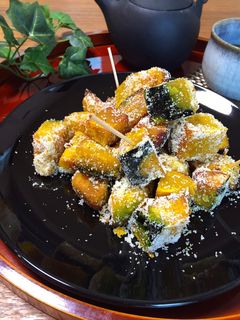 **かぼちゃだけのやさしいおやつ**-レシピのメイン写真