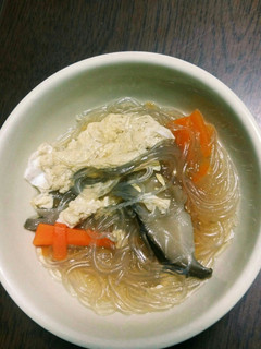 体温まる春雨スープ-レシピのメイン写真