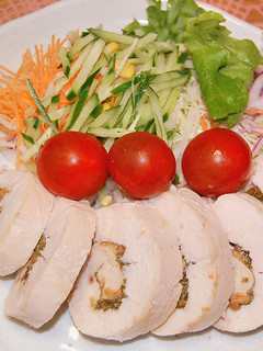 鶏胸肉の梅シソ巻き。。☆-レシピのメイン写真