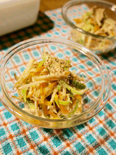 隠し味は寿司酢♪ツナごぼうマヨサラダ-レシピのメイン写真