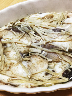 白身魚のレンジ蒸し-レシピのメイン写真