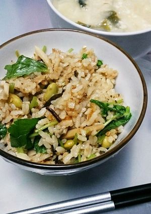 混ぜるだけ簡単～ツナと昆布の炊き込みご飯-レシピのメイン写真