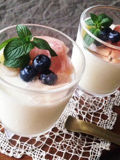 濃厚とろけるパンナコッタ-レシピのメイン写真