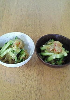 ピリ辛！中華風クラゲサラダ-レシピのメイン写真