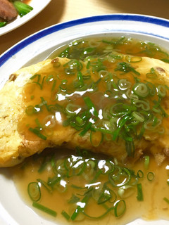 ごはんが進む あんかけ納豆オムレツ-レシピのメイン写真
