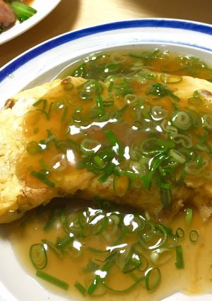 ごはんが進む あんかけ納豆オムレツ-レシピのメイン写真